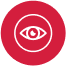 Eye red icon