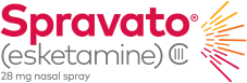 SPRAVATO® (esketamine): A Prescription Nasal Spray logo